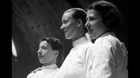 Ilona Elek-Schacherer, Helene Mayer and Ellen Müller-Preis